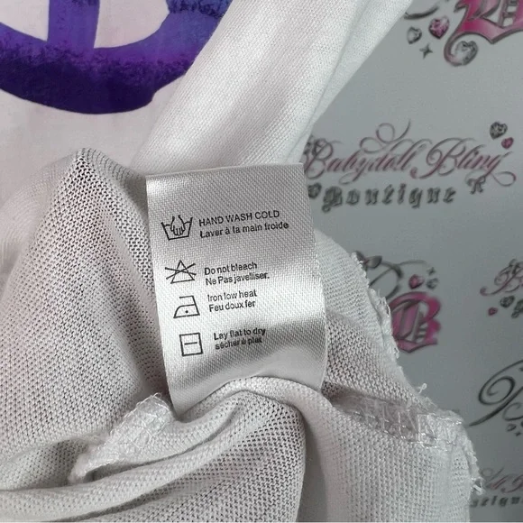 Chasor tee tshirt rainbow graphic top Peace Sign T-Shirt - Picture 6 of 7